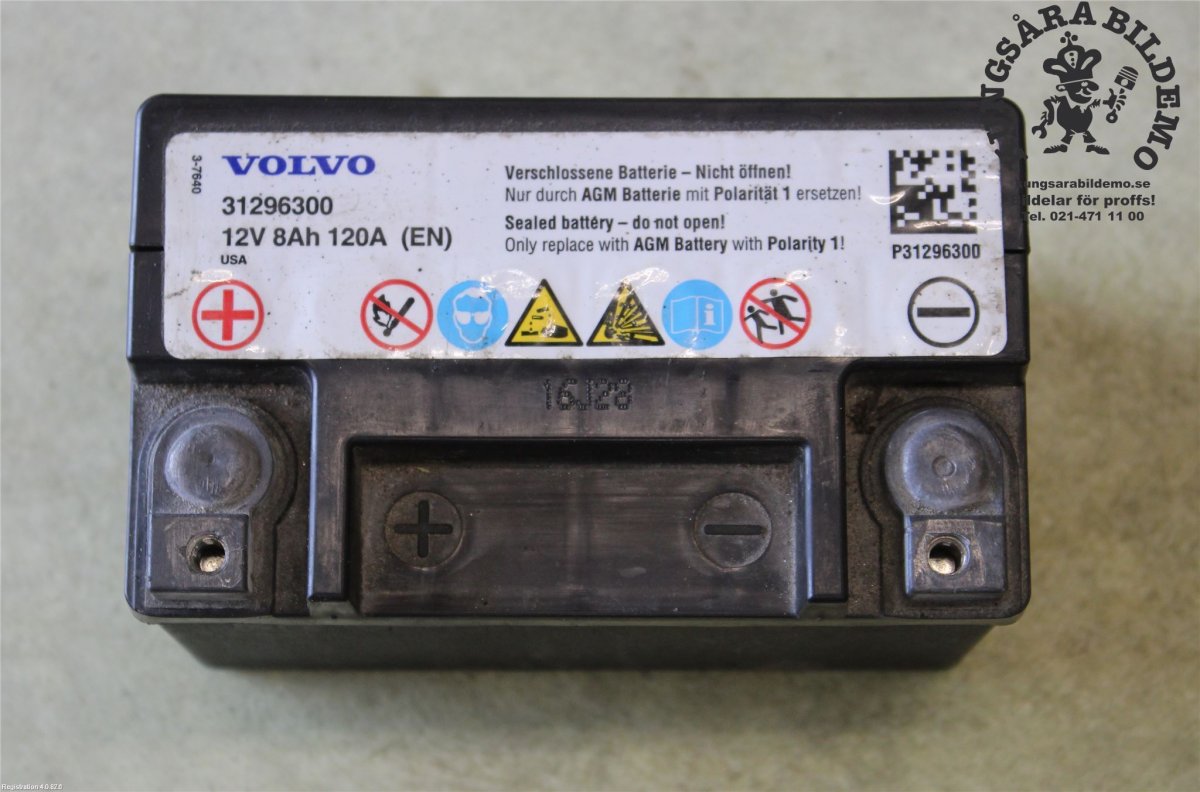 BATTERY | VOLVO V40 (2012-2019), 2017, [31296300] (ID